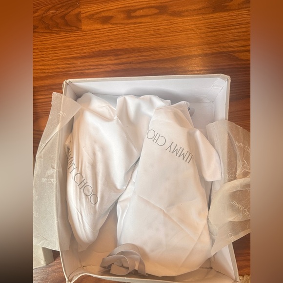 Jimmy Choo | White and Silver Star High tops - Picture 12 of 13